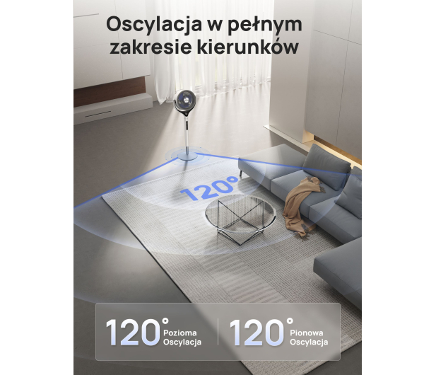 DREO Wentylator Dreo TurboPoly™ Fan 565S - 1519068 - zdjęcie 9